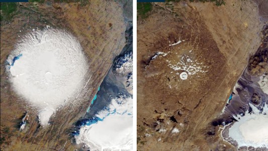 Islandia: declaran "muerto" a un glaciar por los efectos del cambio climático