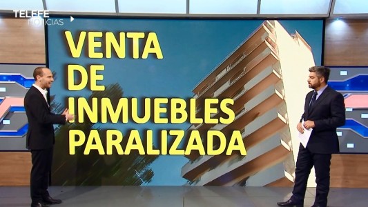 Advierten que la venta de inmuebles está totalmente paralizada