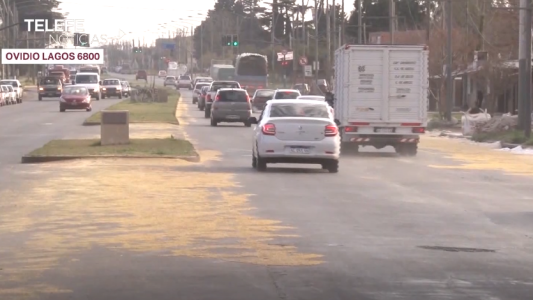 Robos y apertura de boquillas: montaña de cereales y fertilizantes en la vía pública