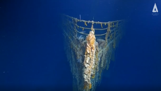 Fotografían los restos del Titanic por primera vez en catorce años