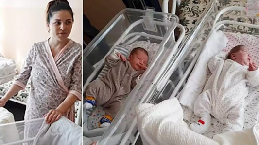 Una mujer dio a luz a mellizos en dos partos distintos con once semanas de diferencia