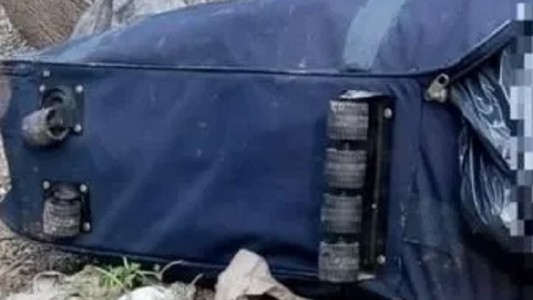 Encuentran el cadáver de un hombre dentro de una valija en Ezeiza