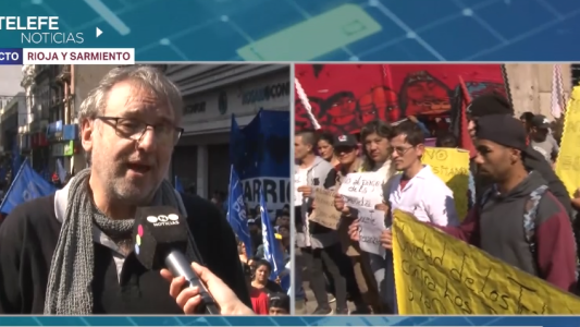 Masiva concentración frente a Ansés para pedir emergencia alimentaria