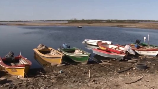 Por la bajante del Paraná, pescadores de zona sur no pueden trabajar y piden ayuda