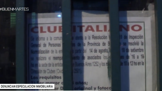 El Club Italiano en peligro: denuncian especulación inmobiliaria