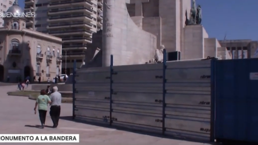 Monumento a la Bandera: las obras "interminables" concluyen pronto