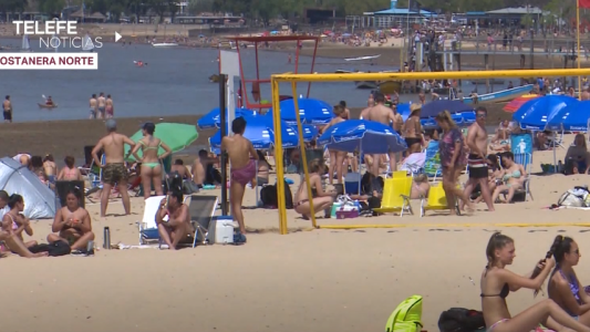Los primeros calores poblaron las playas de La Florida