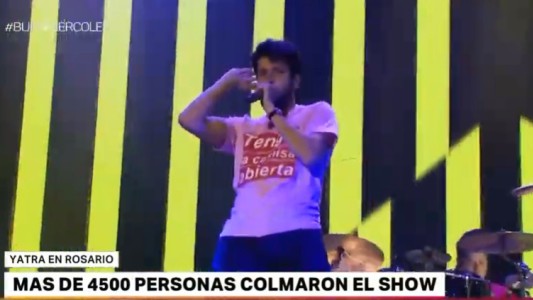Sebastián Yatra hizo delirar a un público de todas las edades en Rosario