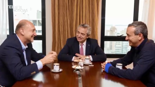 Alberto Fernández se reunió con Omar Perotti y Pablo Javkin