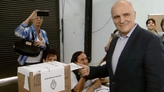 Votó Espert: "La gente ha comprado la grieta"