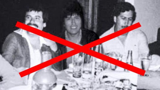 Es falsa la foto de Evo Morales con "El Chapo" Guzmán y Pablo Escobar