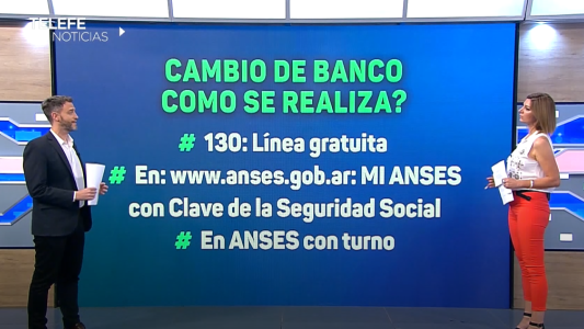 #MicroAnses: cómo cambiar de banco en el cobro de jubilados o pensionados