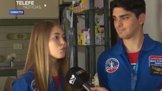 Dos jóvenes rosarinos viajaron a la NASA a entrenar como astronautas