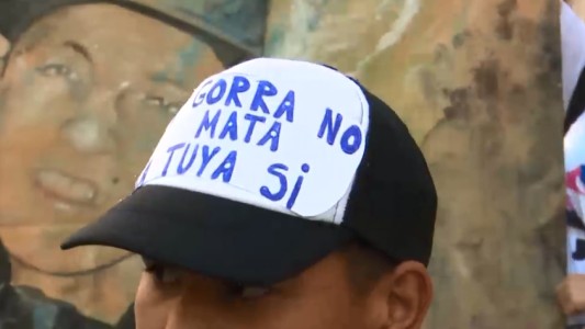 Los pibes y sus gorras marcharon contra la estigmatización y la violencia