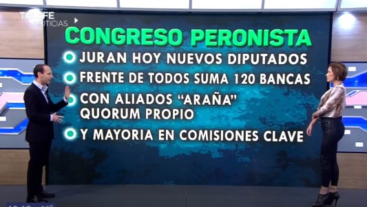 Juran 130 diputados electos y Sergio Massa será el nuevo presidente de la Cámara