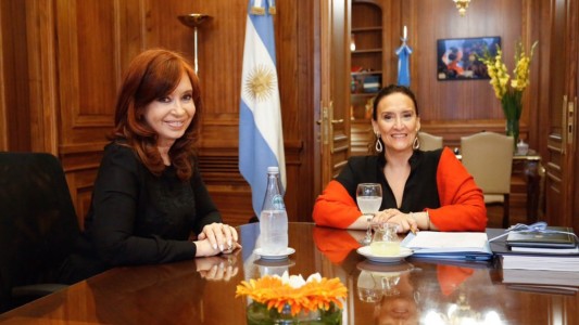 Transición: Cristina Kirchner se reunió con Gabriela Michetti en el Senado