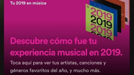 Spotify Wrapped 2019: conocé las canciones que más escuchaste