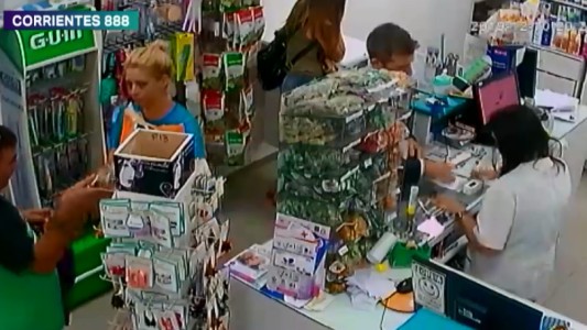 Mecheros robaron gran cantidad de mercadería en una farmacia céntrica