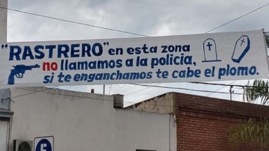 Vecinos cansados "amenazan" a los delincuentes: 'Si te enganchamos, te cabe el plomo'