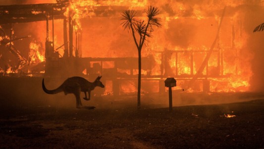 El humo de los incendios en Australia podría perjudicar a los glaciares