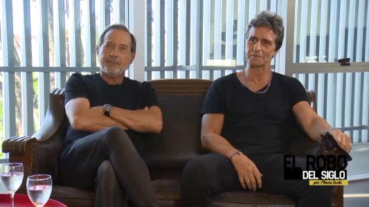 El robo del siglo: Guillermo Francella y Diego Peretti hablan con Mauro Szeta