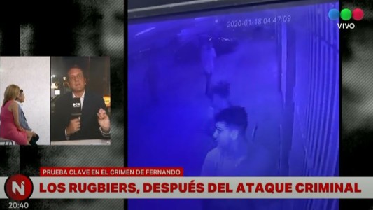 Un video muestra a los rugbiers después de la brutal golpiza que le causó la muerte a Fernando