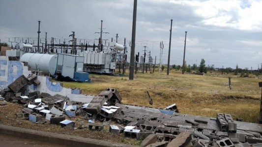 San Luis: un violento temporal causó destrozos en Villa Mercedes