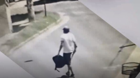 Solitario ladrón roba medidores de agua a plena luz del día