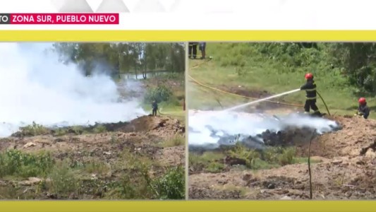 Un incendio en el frigorífico Swift generó alarma entre los vecinos