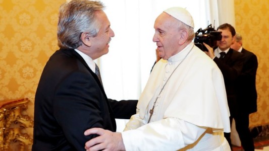Alberto Fernández se reunió con el papa Francisco en el Vaticano