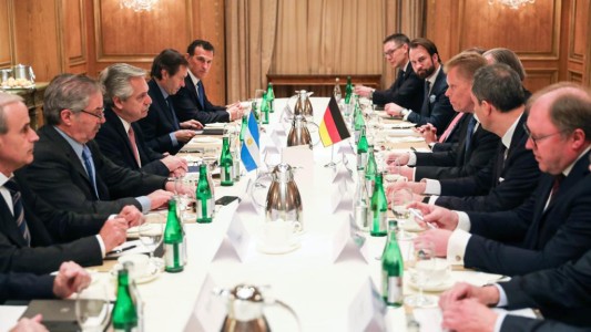 Alberto Fernández se reunió con empresarios alemanes en el marco de su gira europea