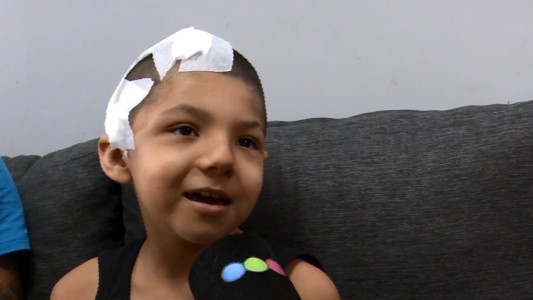 Benja fue dado de alta y habló desde su casa: "Quiero jugar a la pelota otra vez"