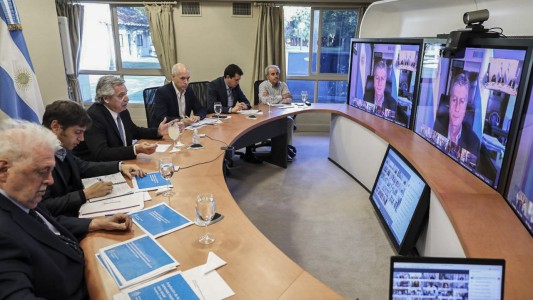 Alberto Fernández logró el apoyo de los gobernadores y se extendería la cuarentena