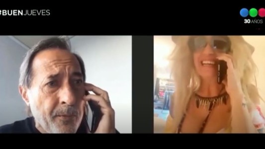 "Casados con hijos" en cuarentena: el divertido video de Moni y Pepe Argento