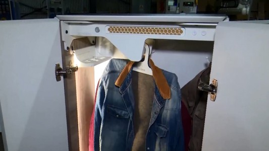 No es un simple armario: el novedoso dispositivo sanitizador desarrollado en Uranga