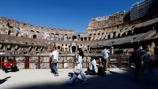 "Nueva normalidad": reabrió el Coliseo romano