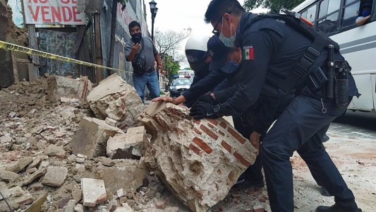 Ascienden a diez los muertos por el sismo de 7,5 grados en el Estado mexicano de Oaxaca