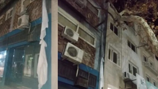 Cinematográfico escape del aislamiento: con sábanas y por la ventana