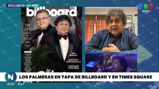 De Santa Fe al mundo: Los Palmeras en exclusiva en Telefe Noticias