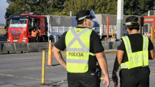 Continúan los controles en los límites interprovinciales durante el finde