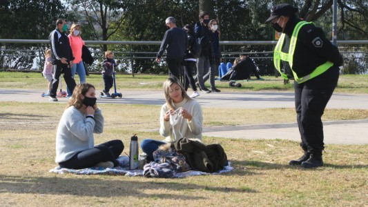 Sábado y domingo con controles policiales en distintos puntos de la ciudad