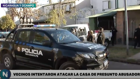 Pueblada en barrio Belgrano contra un presunto abusador
