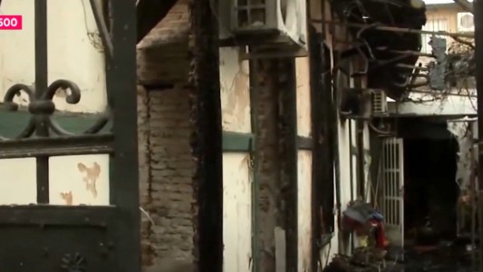 Voraz incendio destruyó por completo una vivienda de zona norte