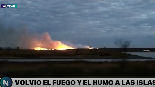Se reactivaron cinco focos de incendio en las islas