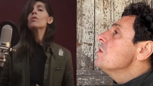 Lula Bertoldi y Ricardo Mollo cantan “Puente” de Cerati para los médicos