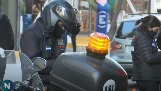 Controles en el centro en la previa del Día de las Infancias