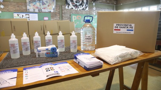 La Provincia prepara los elementos sanitarios y de higiene para el regreso a las aulas