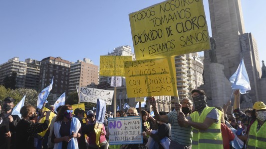 17A: masiva concentración de la oposición en el Monumento