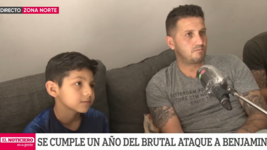 Benja, campeón de la vida: a un año de recibir una bala perdida no tiene secuelas