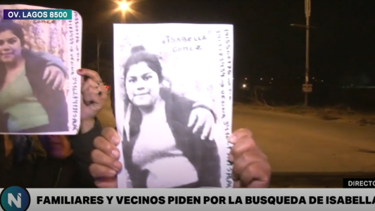 Encontraron a Isabella, la chica de 12 años que había desaparecido el lunes